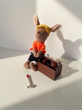 Miniature Wooden Tool Box set